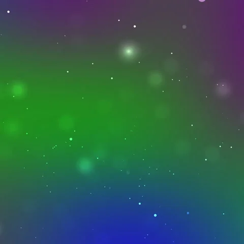 Soft Light Drift – Square Abstract Background with Glowing Dots Stock Footage 310641772