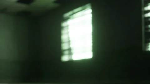 Soft Light Filters Through the Window in a Quiet, Empty Room Stock Footage 344950540