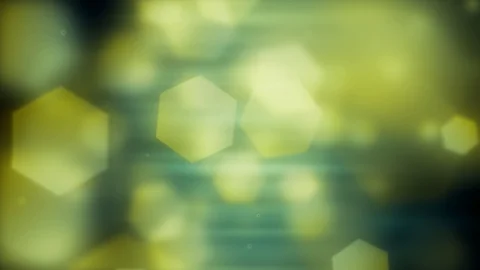 Soft Light Hexagon Shapes Stock Footage 97895321