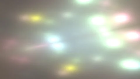 Soft Light Leak Transition with Bokeh Vídeo Stock 335260623