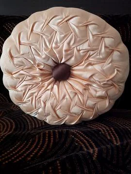 Soft, Light Rose, Back Cushion Foto stock