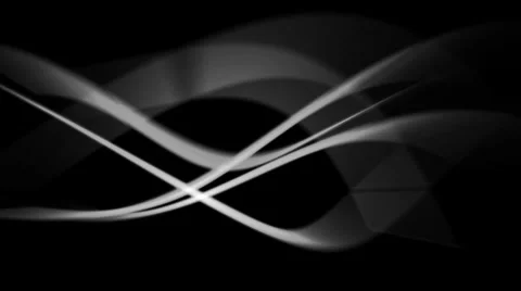 Soft light waves background - seamless loop (FULL HD) Video stock 37110922