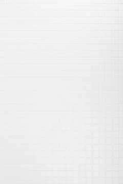Soft light white abstract white tiny square ceramic tiles texture, background Stock Photos