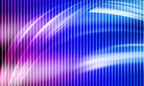 Soft luminous wave ripple fluted glass texture with flowing vertical stripe Illustrazione stock