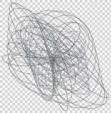 Soft mathematical drawing pattern isolated PNG with transparent background Stock Photos