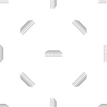 Soft mattress pattern seamless Stock Illustration