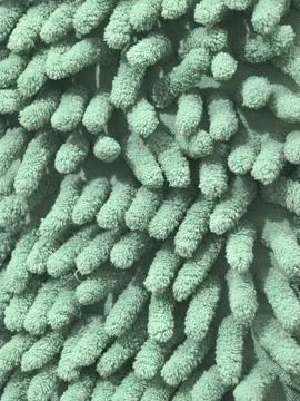 Soft microfiber loops form a calm pattern on a floor cleaning cloth Stock Photos