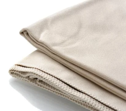 Soft microfiber towel Stock Photos