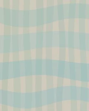 Soft mint and beige intersecting bands form a calm, airy textile texture wi.. Stock Illustration