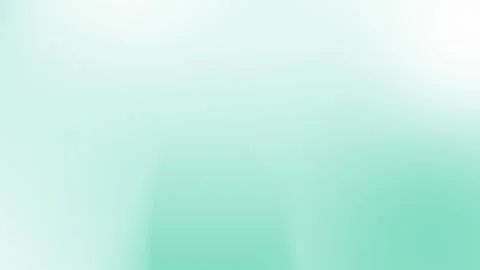 Soft mint green and white gradient seamless loop background. 4K quality. 動画素材 309855594