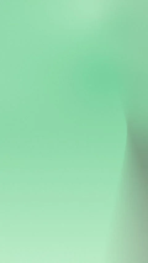 Soft mint green gradient with subtle light shadow effects. Seamless loop Vídeo Stock 309855879