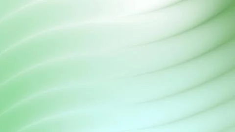 Soft Mint Green Wavy Abstract Gradient with Smooth Patterns Stock Illustration