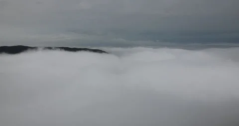 Soft mist drifts through the lush hills of Meghalaya Vidéo 335608976