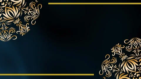 Soft Motion Loop Celestial Path Mandala Ramadan Background Stock Footage 327722566