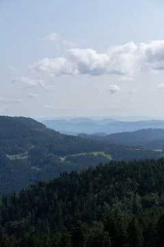 Soft mountain landscape 스톡 사진