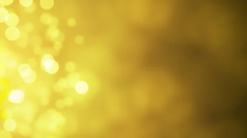 Soft Moving Gold Particles - 4K Loop-able Video Stock Footage 168164847