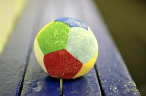 Soft multi-colored ball Stock Photos