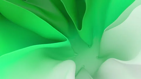 Soft multi-layered shapes sway smoothly Stock-Footage 332873486