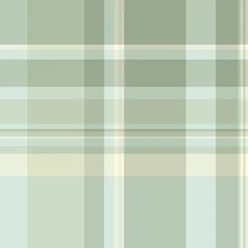 Soft, muted plaid pattern in sage green and cream. Calming and gentle design, Illustrazione stock