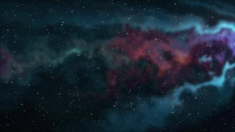 Soft nebula space stars night sky illustration background new quality nature Stock Illustration