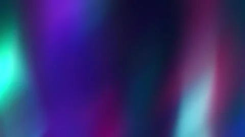 Soft neon glows shift between shades of purple and teal. Abstract light Stock Footage 319248691