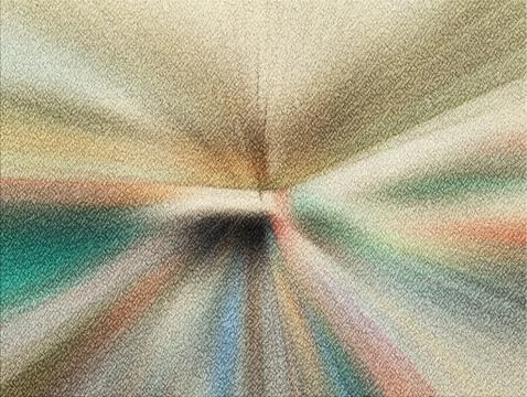 Soft neutral-toned abstract fabric with a radial fold and grainy texture cr.. Stock Illustration