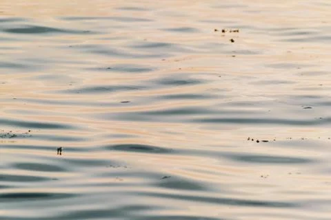 Soft Ocean Waves Pattern Texture Stock Photos