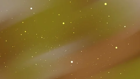Soft olive and amber abstract background with floating golden dust particles Video stock 333052078