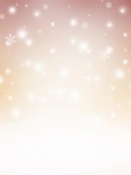Soft orange Christmas background Stock Illustration