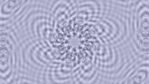Soft organic vortex circle seamless abstract flowing ripple background loop Stock Footage 336536008