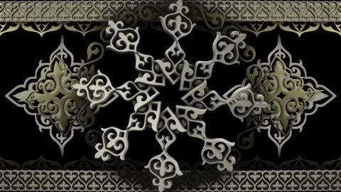 Soft Ornamental background Stock Footage 340230852