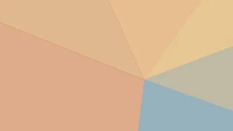 Soft overlapping geometric planes in muted peach, beige, blue, and gray cre.. 스톡 일러스트