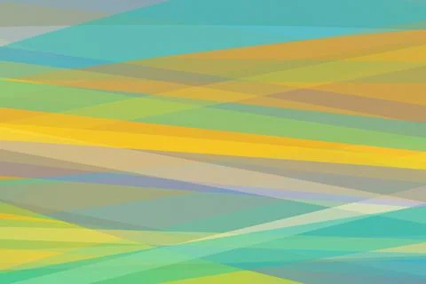 Soft overlapping pastel bands create a modern abstract backdrop with an upl.. Stock Illustration