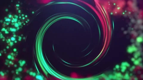 Soft Particle, Text area, Bokeh, Circle background Stock Footage 175810615