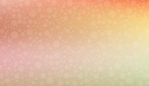 Soft pastel abstract background with gradient colorful smooth bubbles circles Stock Illustration