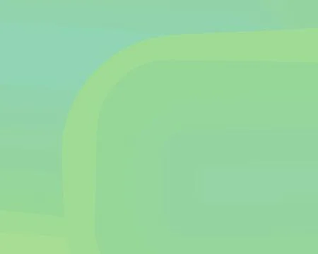 Soft pastel abstract background with smooth curved shapes in mint and light.. Stock Illustration