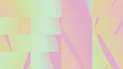 Soft Pastel Abstract Geometric Gradient Background Stock Footage 336267994