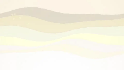 Soft Pastel Abstract Waves Background - Gentle Color Gradient Flow Stock Footage 346661827