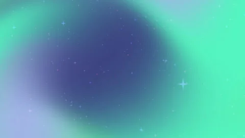 Soft Pastel Aurora Gradient With Sparkling Starfield Animation Loop Видео 344257349