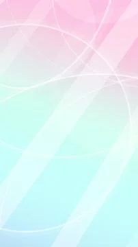 Soft pastel background features flowing curved lines and geometric arcs, cr.. Stock Illustration