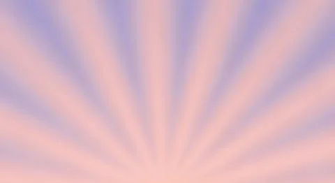A soft pastel background featuring alternating rays of gentle purple and wa.. Illustrazione stock