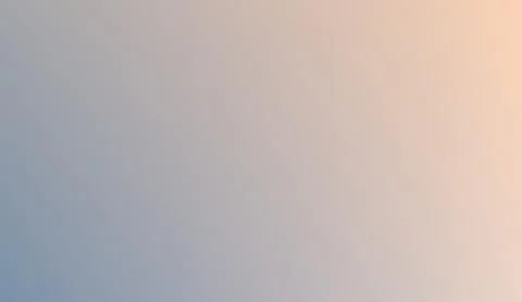 Soft pastel blue and warm peach gradient background with smooth color blending Stock Illustration