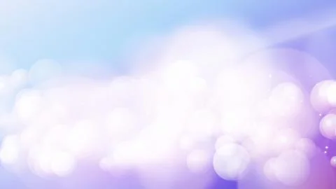 Soft Pastel Bokeh Abstract Background in Royal Blue Palette Featuring Smoot.. Stock Illustration