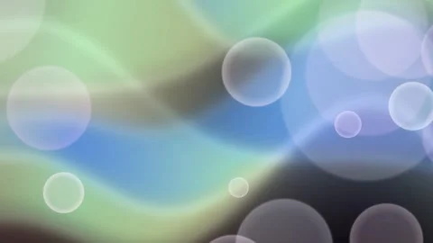 Soft Pastel Bokeh Background with Circular Highlights Stock Footage 332038303