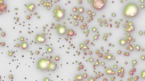 Soft Pastel Bokeh Background with Floating Light Particles Stock Footage 307770767