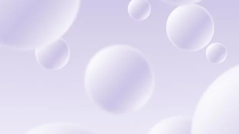 Soft Pastel Bubble Background Loop Stock Footage 324045768