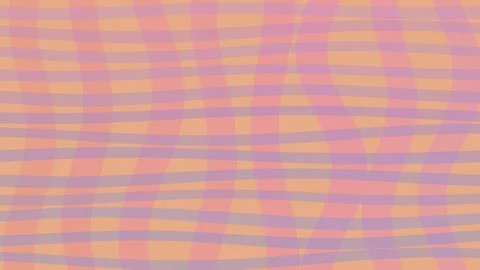 A soft pastel checkered abstract background in pink, orange, and lavender, .. Stock Illustration