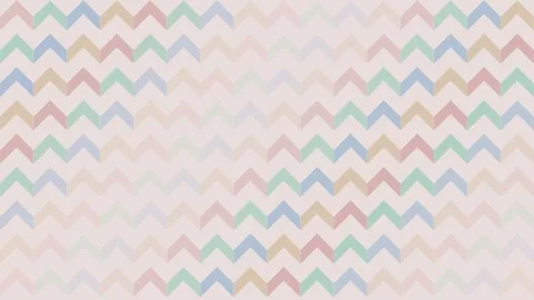Soft Pastel chevron geometric pattern background flowing loop Stock Footage 342644506