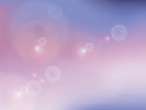 Soft pastel colored blurred gradient mesh vector background with lens flare and Stock Illustration