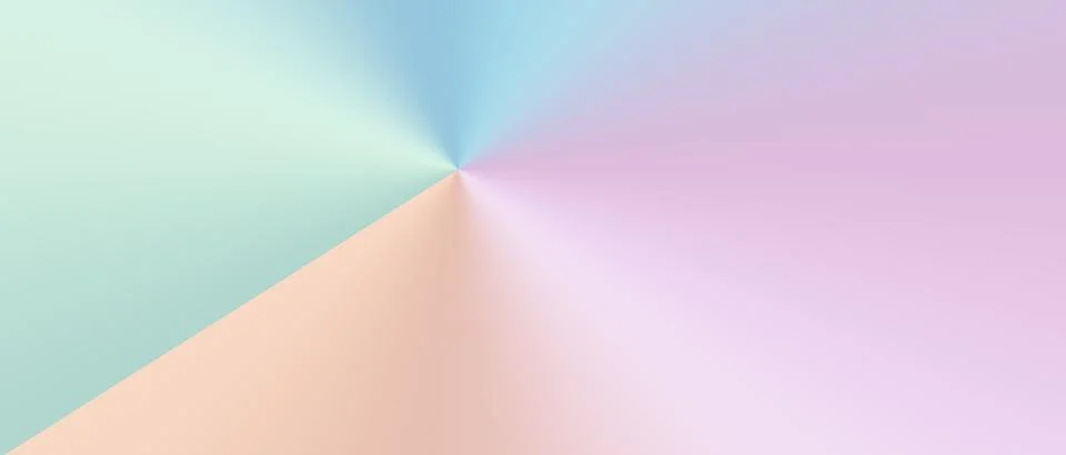 Soft Pastel Conical Gradient Background Stock Illustration